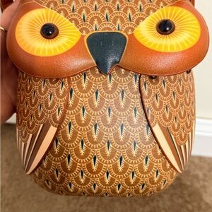 Brown Owl Hand Bag